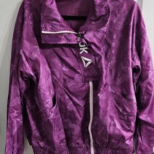 Reebok Violet Patterned Jacket